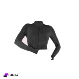 Solitaire Women's Black Sports Jacket