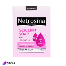 Netrosina Glycerin Soap for Acne and Oily Skin