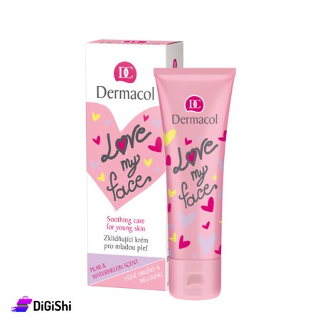 كريم مهدئ للبشرة بالإجاص والبطيخ Dermacol