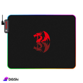 لبادة ماوس مضيئة للألعاب قياس 33*26سم ماركة REDRAGON موديل P026