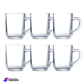 Luminarc Clear Glass Brinking Cups Set 6pieces