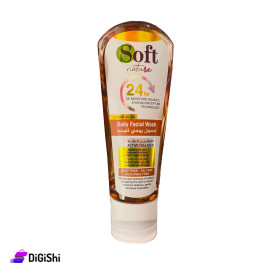 غسول للبشرة ماركة Soft بخلاصة الكولاجين النشط