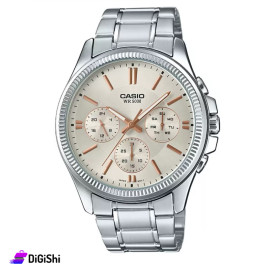 Casio Men's Watch Model MTP-1375D-7A2VDF Silver Color