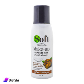 Soft Makeup Remover Milk with Coffee Extract and Collagen