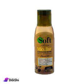 Soft Micellar Water for Makeup Removal with Coffee Extract and Collagen