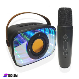 مكبر صوت مع مايكروفون لاسلكي ماركة Hitage موديل Elegance