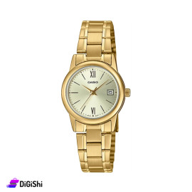 Casio Women's Watch Model LTP-V002G-9B3UDF Golden