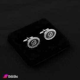 Silver Oval VERSACE Cufflinks