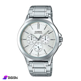 Casio Men's Watch Model MTP-V300D-7AUDF Silver Color