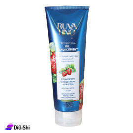 Ruva Lino Oil Replacement for Color Treated Hair with Strawberry and Sweet Mint and Protein Extract