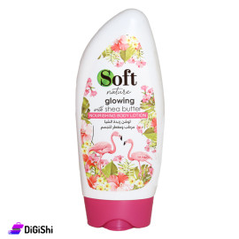 لوشن مرطب ومعطر للجسم ماركة Soft بخلاصة زبدة الشيا لون فوشيا