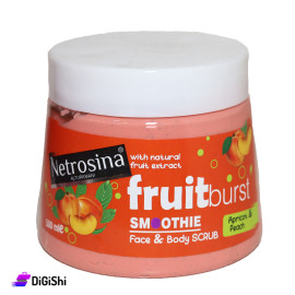 Netrosina Peach and Apricot Face and Body Scrub