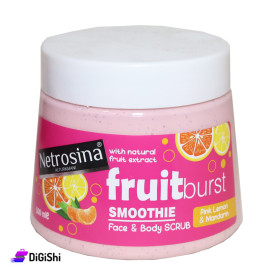 Netrosina Pink Lemon and Mandarin Face & Body Scrub