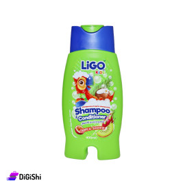 شامبو وبلسم للأطفال LIGO بخلاصة الفواكه الاستوائية