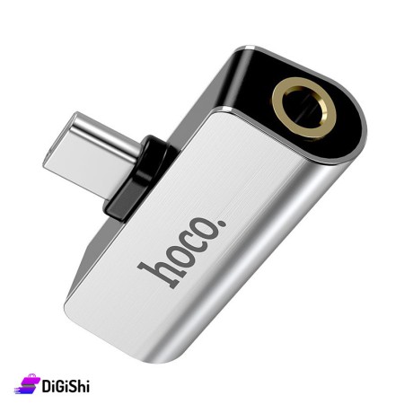hoco LS26 Type-C to 3.5mm 2-in-1 Adapter