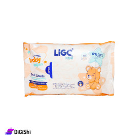 LIGO Baby Wet Wipes with Fruit Seeds
