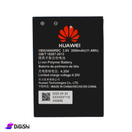 بطارية راوتر محمول ماركة HUAWEI موديل HB824666RBC سعة 3000ميلي أمبير