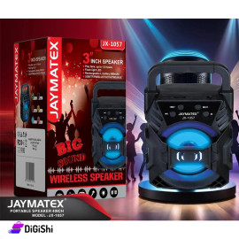 سبيكر بلوتوث ماركة JAYMATEX موديل JX-1057 قياس 3أنش لون أسود