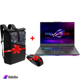 Offer ASUS ROG STRIX G16 G614JI-N4225 Laptop with Wired Mouse Gift and Gaming Backpack