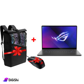 عرض لابتوب ASUS  ROG Zephyrus موديل G16 GU605MV-QR267 مع هدية ماوس سلكية وحقيبة ظهر Gaming