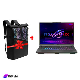 لابتوب ASUS موديل ROG STRIX G18 G814JIR-N6136 ذاكرة32غيغابايت/1تيرابايت مع هدية حقيبة ظهر