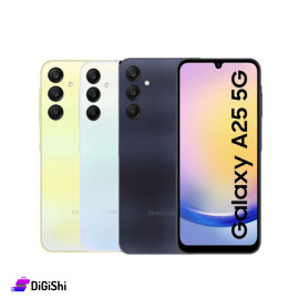 موبايل Samsung موديل A25 ذاكرة  6/128 غيغابايت