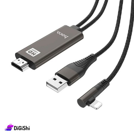 كبل hoco UA14 iPhone To HDMI