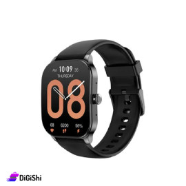 ساعة ذكية AMAZFIT موديل POP 3S إطار لون أسود