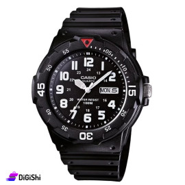 Casio Sports Men Watch Model MRW-200H-1BVDF Black Color