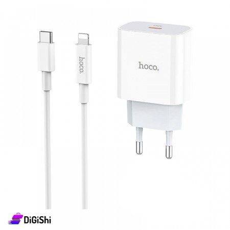 شاحن hoco C76A PD3.0 (Type-c + iphone)