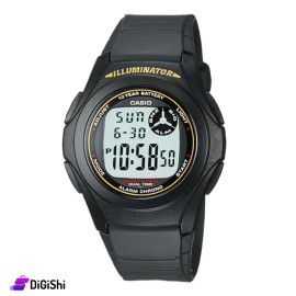 Casio Sports Watch F-200W-9ADF Black Color