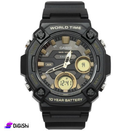 Casio Sports  Men Watch AEQ-120W-9AVDF Black Color