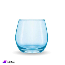 دزينة كاسات Luminarc لون أزرق شفاف سعة 320مل