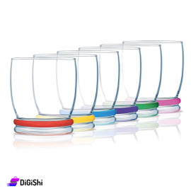 Luminarc 12 Piece Colorful Short Glasses Dozen