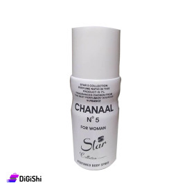 ديودوران نسائي بخاخ ماركة 5STARS رائحة CHANAAL