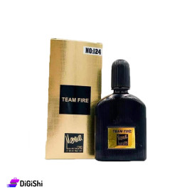 عطر رجالي ميني ماركة Memwa رائحة TEAM FIRE لون أسود رقم الموديل 124