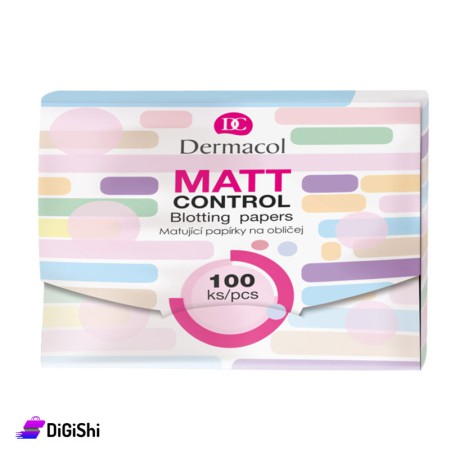 أوراق نشاف لبشرة مات Dermacol