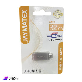 فلاشة USB ماركة JAYMATEX موديل X101 ذاكرة 32غيغابايت