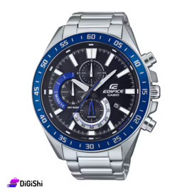 Casio Men's Watch Model EDIFICE Model Number EFV-620D-1A2 Silver Color