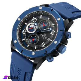 ساعة يد رجالية NaviForce موديل NF8034 لون أزرق