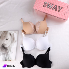 سوتيان شيال بلا حشوة مع دانتيل ماركة SWAY موديل 905