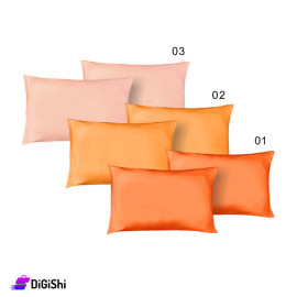 ALHOUDA Pairs of Pillow Cover - Shades of Orange