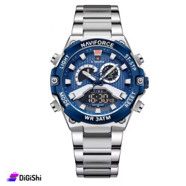 NAVIFORCE Men's Watch Model NF9207 Silver with Blue Color