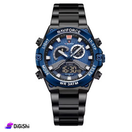 NAVIFORCE Men's Watch Model NF9207 Black with Blue Color