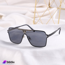 LOUIS VUITTON Men's Sunglasses with Black Treatment Lens - Copy