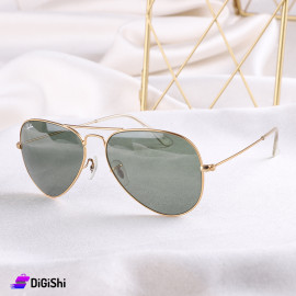 Ray Ban Sunglasses Processed lens Golden and Olive - Copy