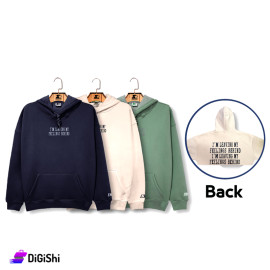 STARTER Men's Long Sleeved Cotton Sweater Sweatshirt model with Writing on the Back