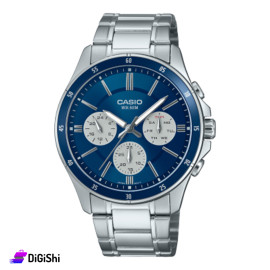 Casio Men's Wrist Watch MTP-1374D-2A3VDF Silver Color