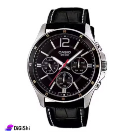 Casio Men's Wrist Watch MTP-1374L-1AVDF Black Color