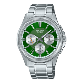Casio Men's Wrist Watch MTP-1375D-3AVDF Silver Color